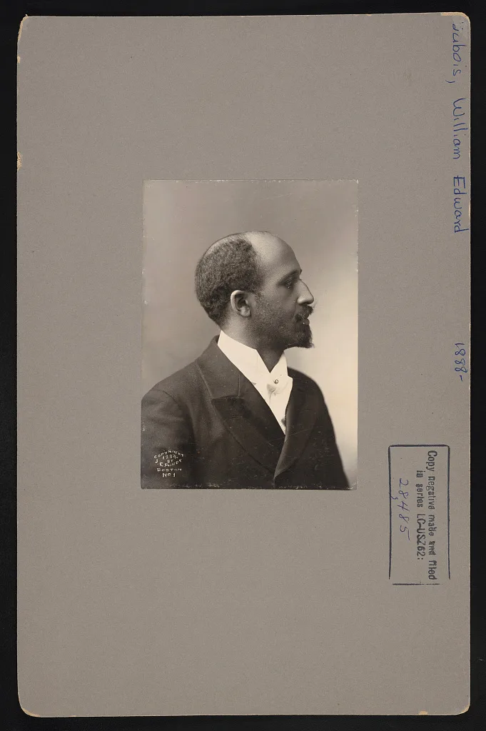 W. E. B. Du Bois, portrait, 1904
