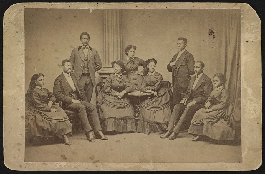 Fisk University, photograph, 1872