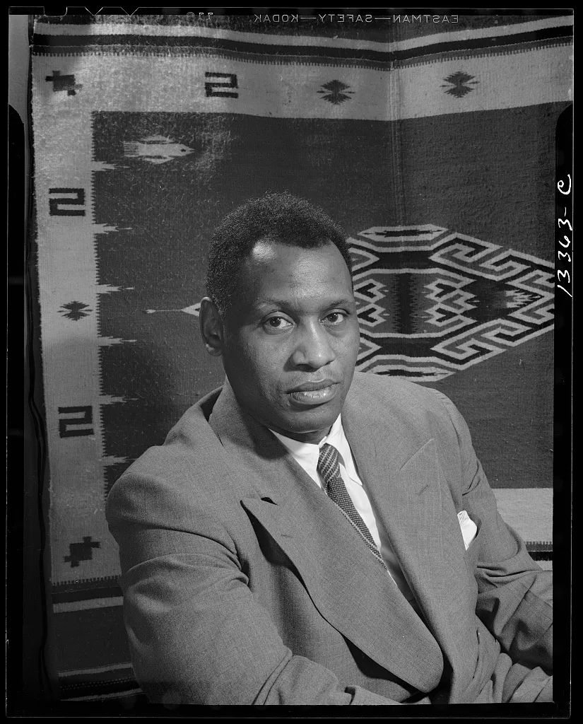 Paul Robeson, portrait, 1942