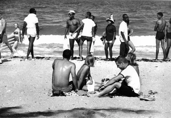 The Civil Rights Movement — Civil rights demonstration at Fort Lauderdale's segregated public beach, 1961