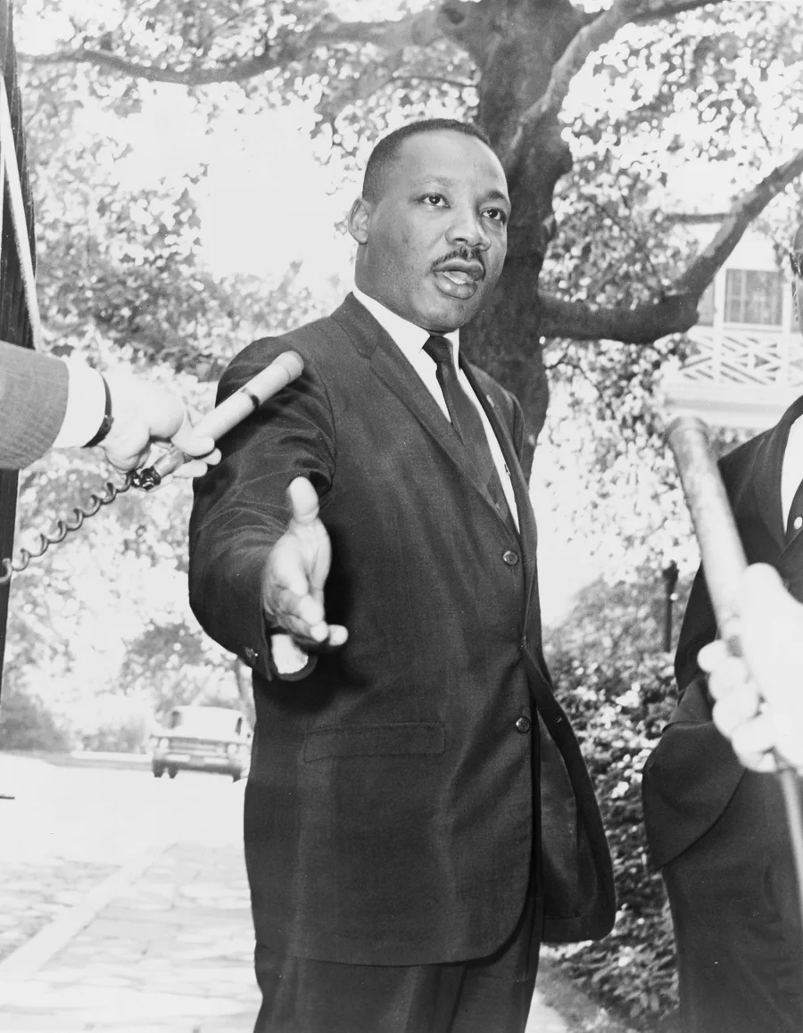 Martin Luther King Jr., portrait, 1964