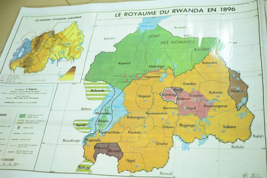 Kingdom of Rwanda — Rwanda Kingdom in 1896