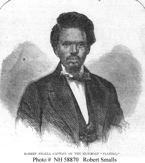 Robert Smalls, portrait, 1862