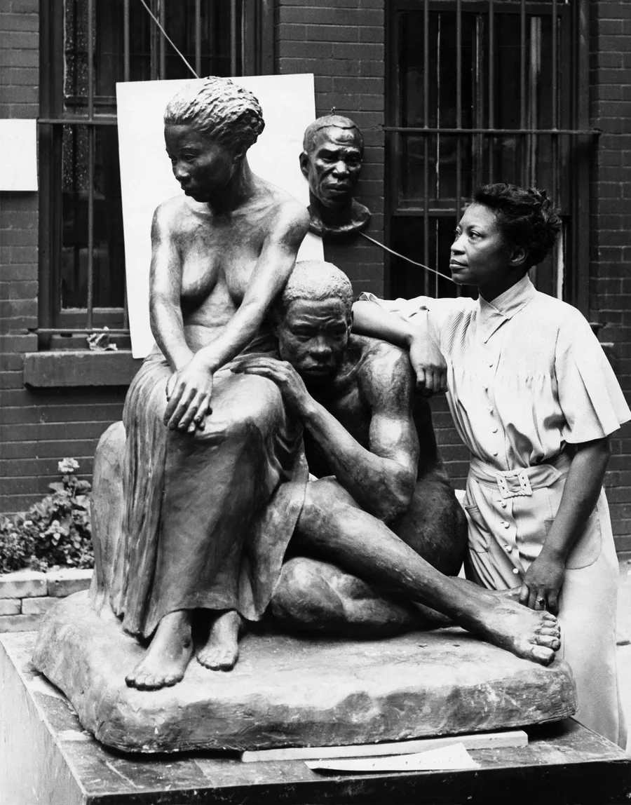 Augusta Savage, portrait, 1938