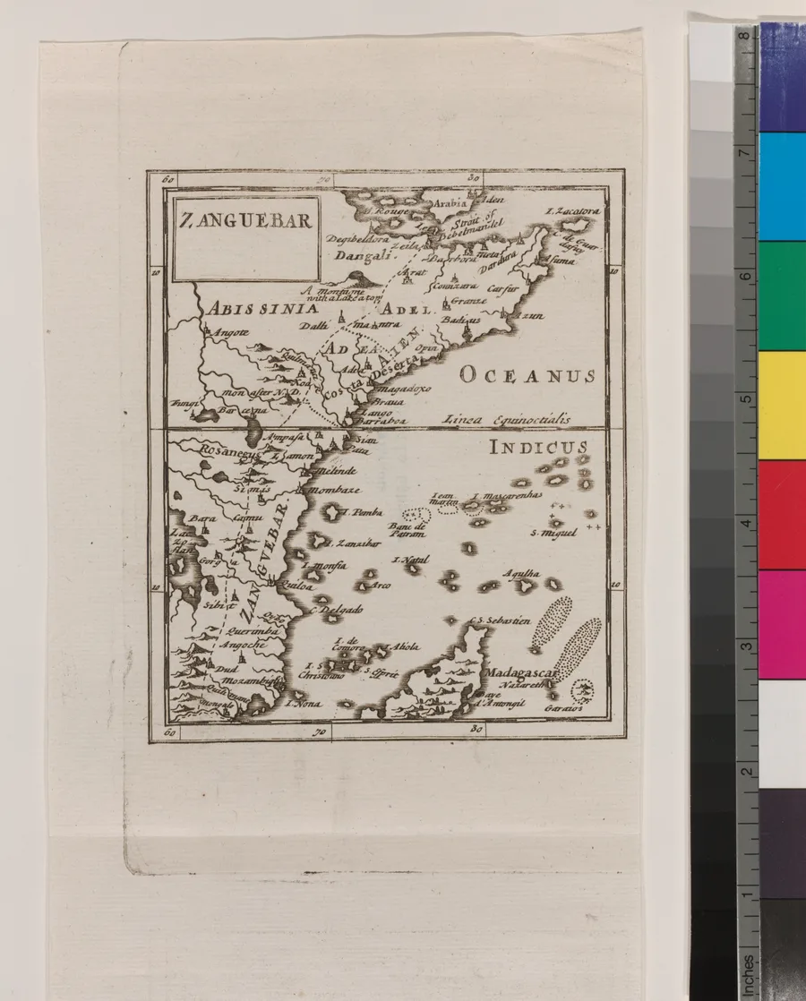 Swahili Coast Trade Era — Zanguebar. NYPL1503452