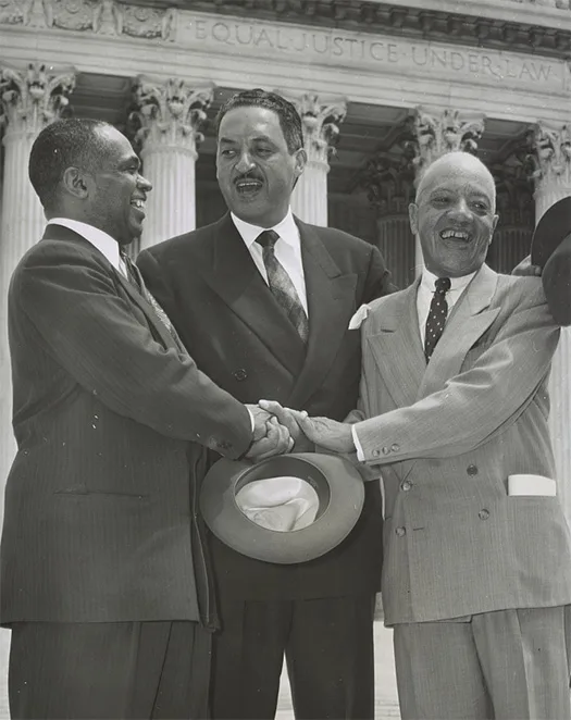 Thurgood Marshall, portrait, 1954