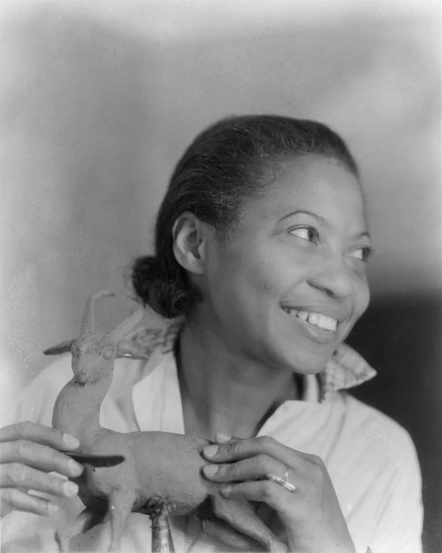 Augusta Savage, portrait, 1935