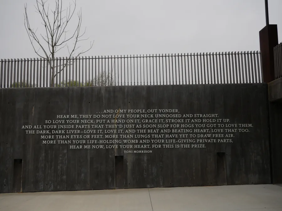 The Legacy Museum and National Memorial for Peace and Justice, photograph, 2019