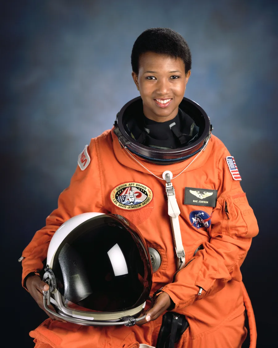Mae Jemison, portrait, 1992